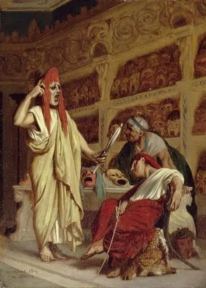 I Comici - Jean-Léon Gérôme