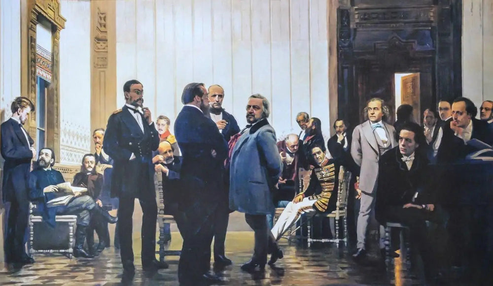 Les Compositeurs esclaves - Ilya Repin image 1 tableau peint à l’huile sur toile