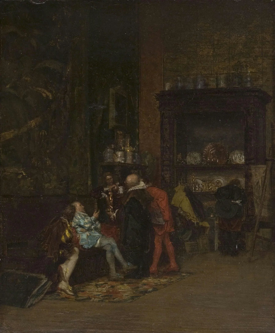 Gli intenditori - Giuseppe De Nittis