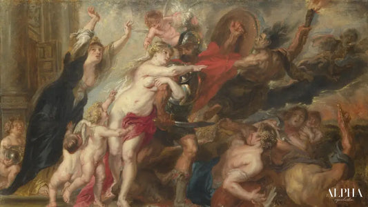 Les conséquences de la guerre - Peter Paul Rubens - Reproductions de tableaux et peintures haut de gamme