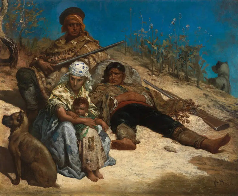 I contrabbandieri spagnoli - Gustave Doré