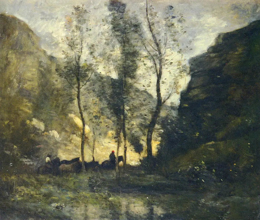 I contrabbandieri - Jean-Baptiste Camille Corot