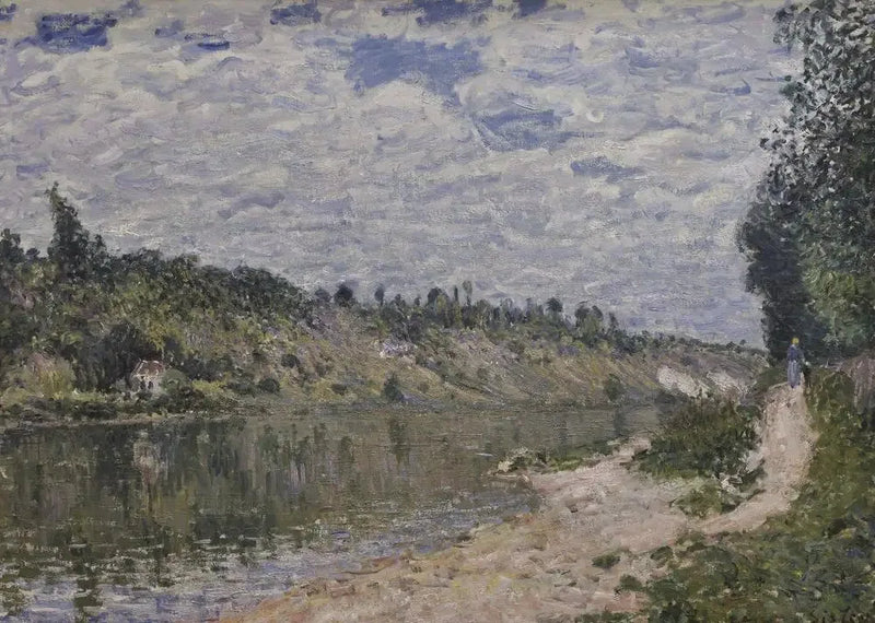 I Colli di La Celle, vista di Saint-Mammès - Alfred Sisley