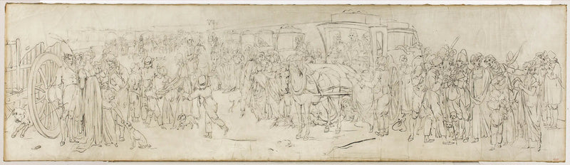 I cuculi sul quai delle Tuileries - Louis-Léopold Boilly