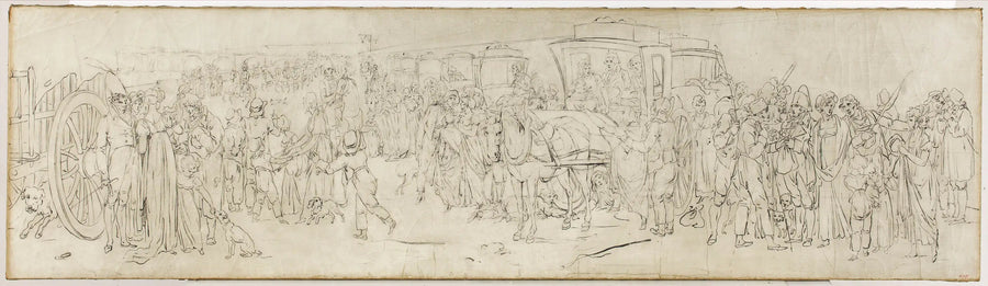 I cuculi sul quai delle Tuileries - Louis-Léopold Boilly