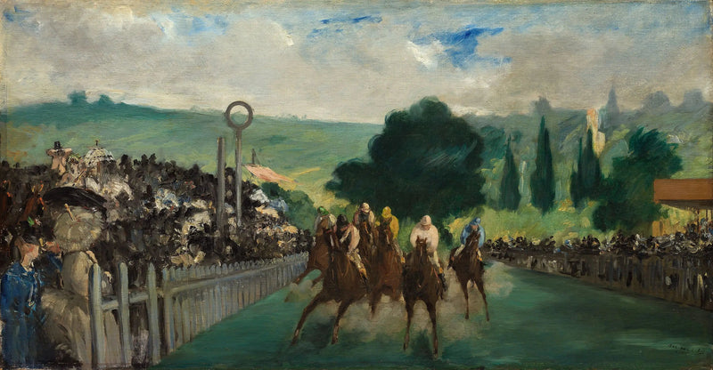 Le Corse a Longchamp - Édouard Manet