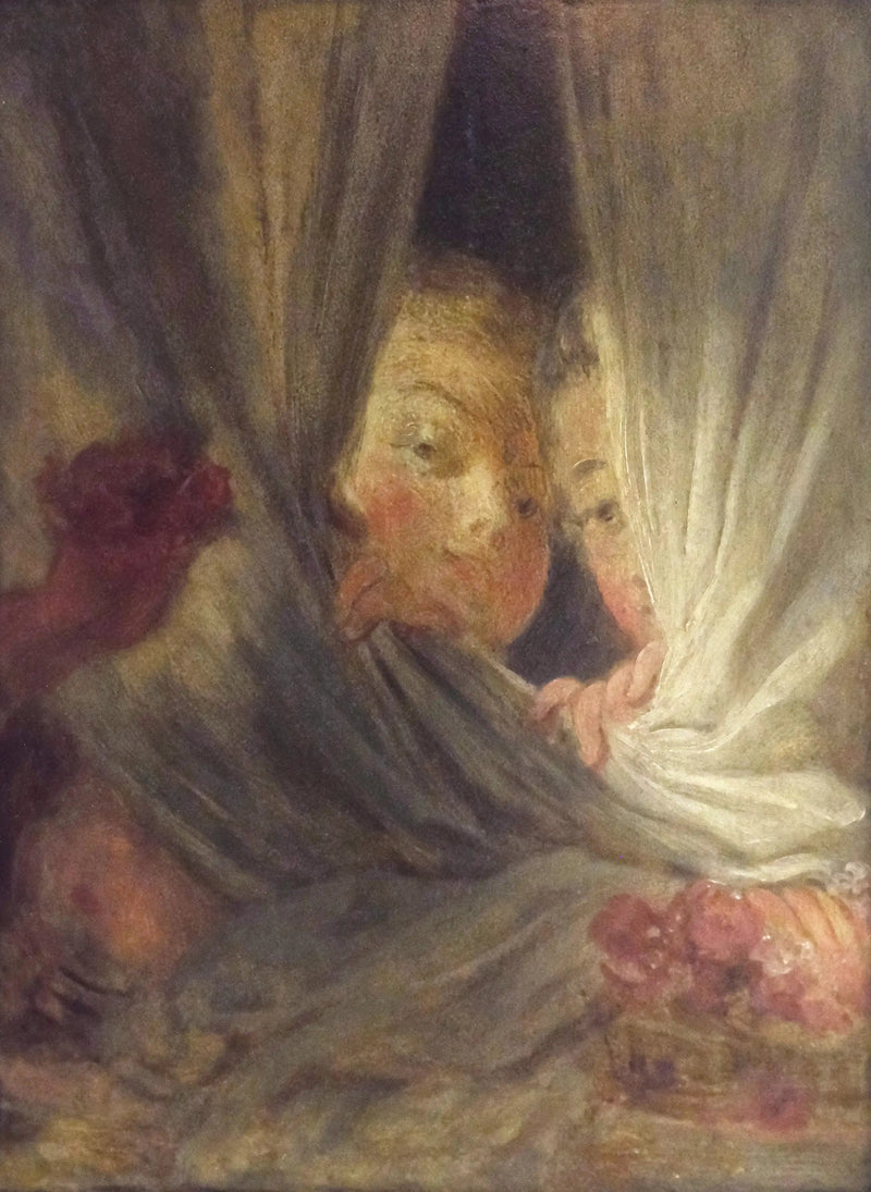 Le Curieuse - Jean-Honoré Fragonard