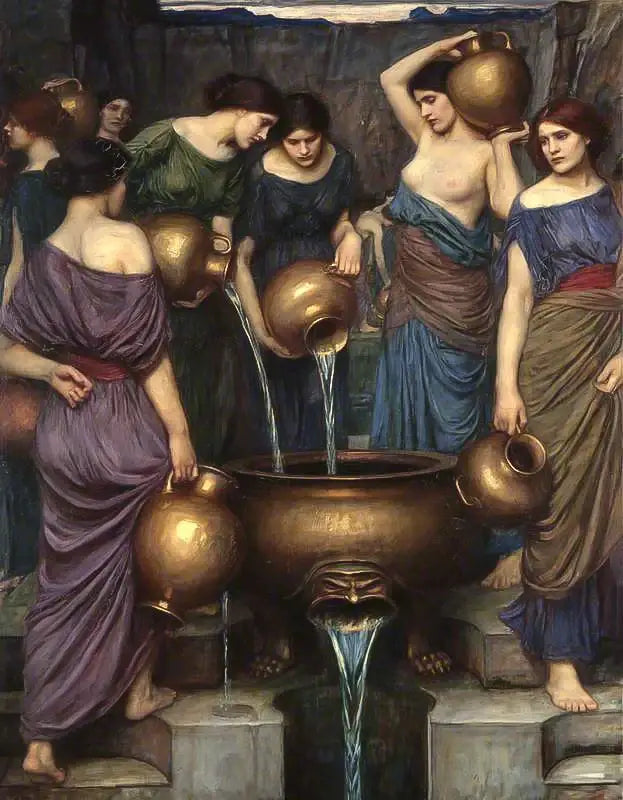 Le Danaidi - John William Waterhouse