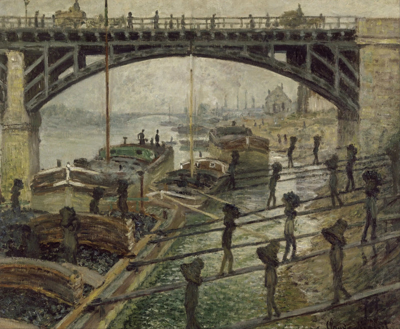 I Caricatori di carbone - Claude Monet