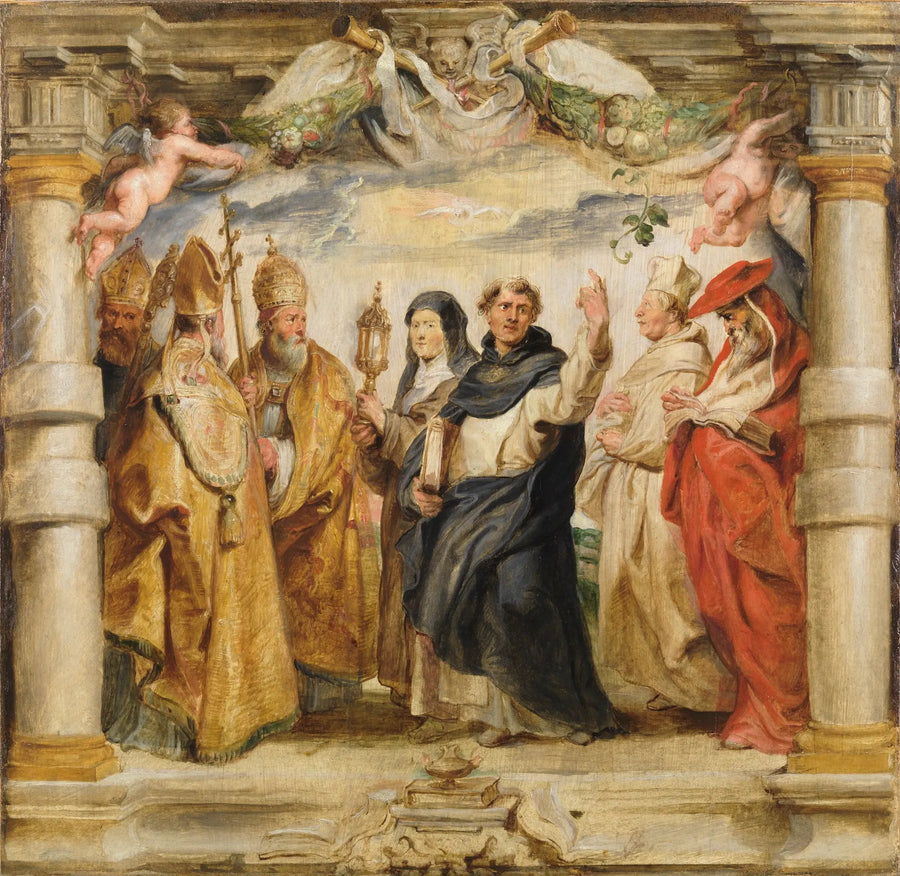 I difensori dell'Eucaristia - Peter Paul Rubens