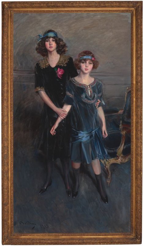 Le ragazze Muriel e Consuelo Vanderbilt - Giovanni Boldini