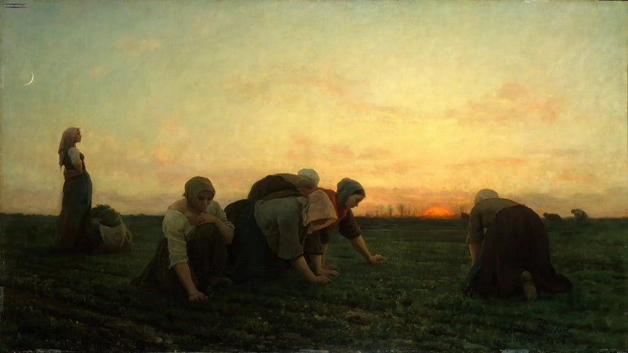 Gli diserbanti - Jules Breton