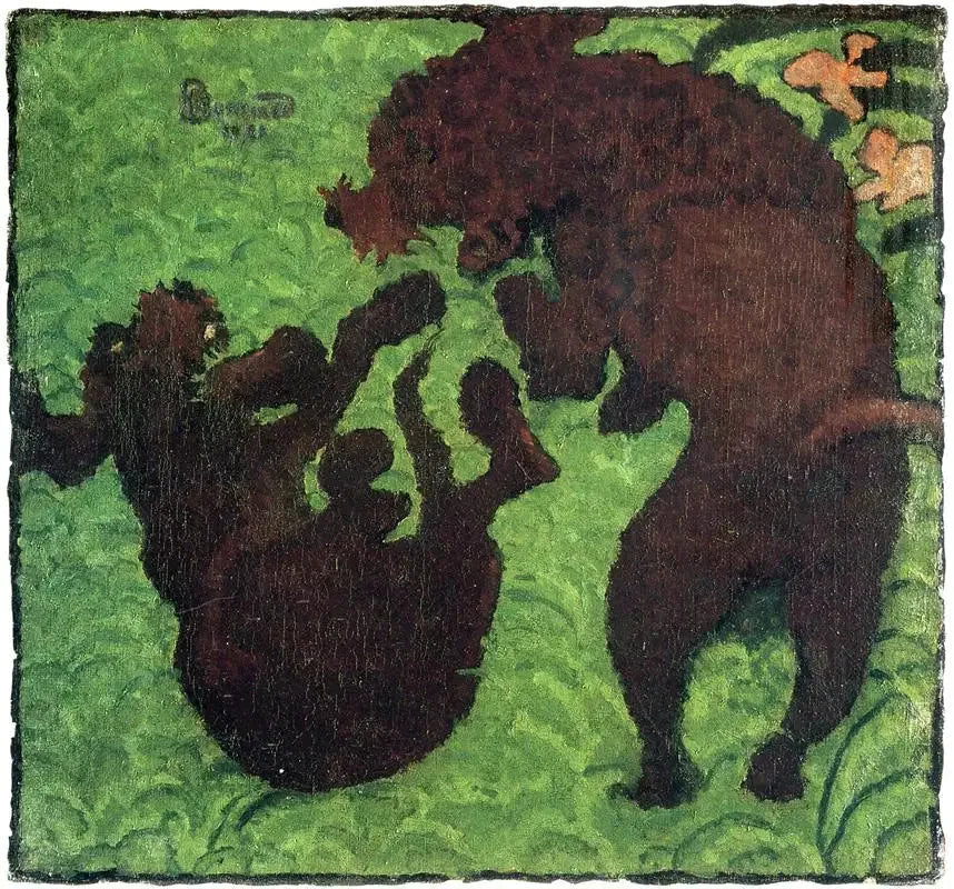 I due barboncini - Pierre Bonnard