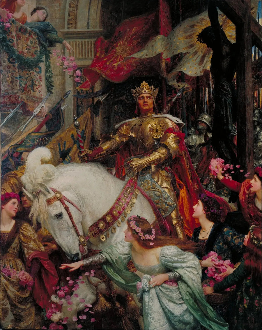 Le due corone - Frank Bernard Dicksee
