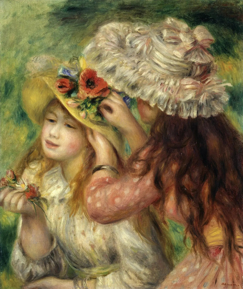 Le due bambine - Pierre-Auguste Renoir