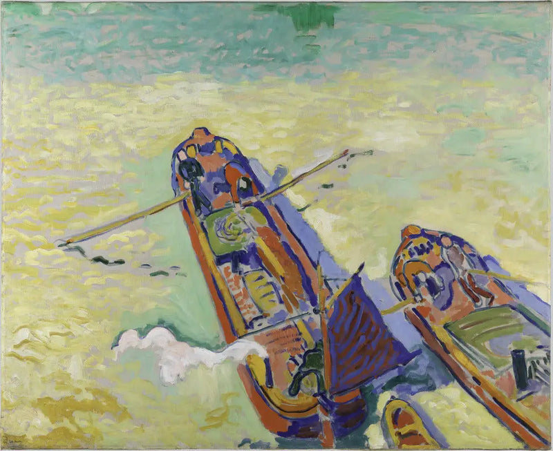 Le due chiatte - André Derain