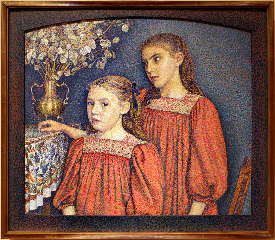 Le due sorelle o Le sorelle Serruys - Georges Lemmen