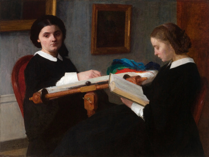 Le Due Sorelle - Henri Fantin-Latour