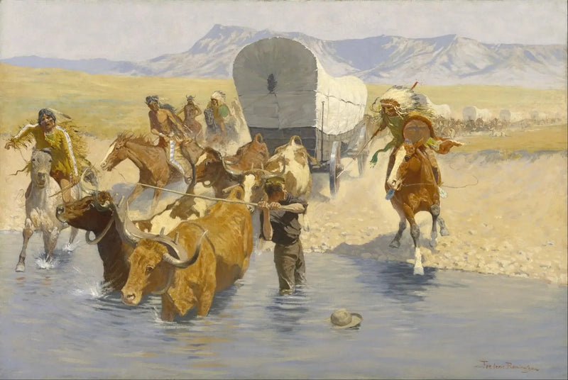 Gli emigranti - Frederic Remington