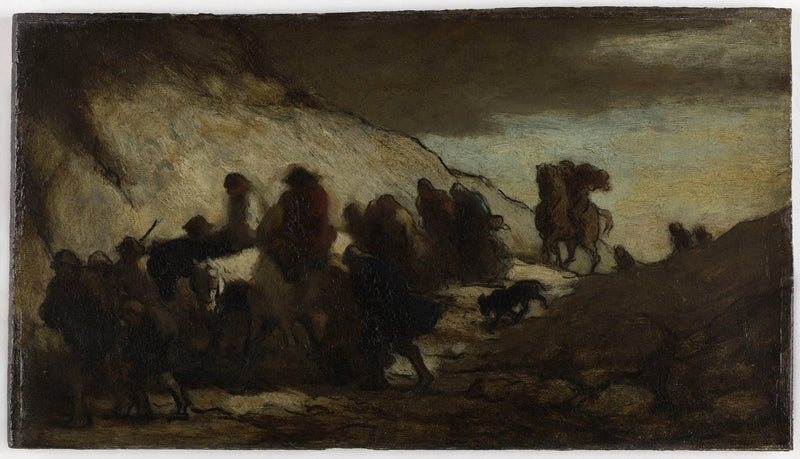 Gli emigranti - Honoré Daumier
