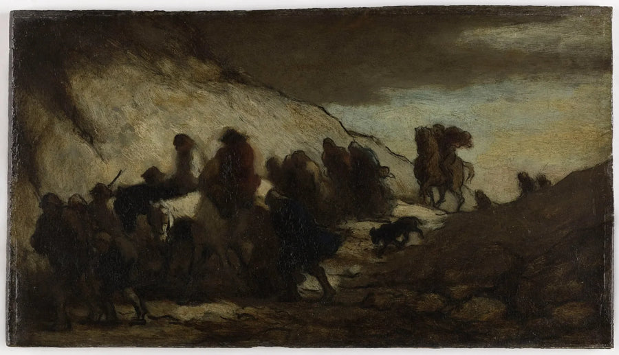 Gli emigranti - Honoré Daumier