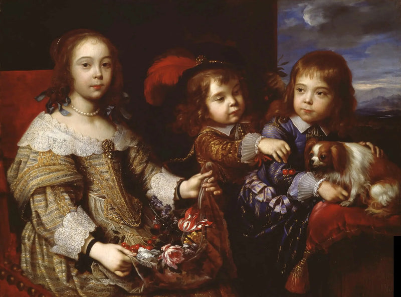 I figli del duca di Bouillon - Pierre Mignard