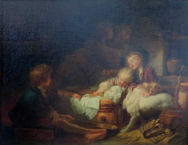 I bambini del contadino - Jean-Honoré Fragonard