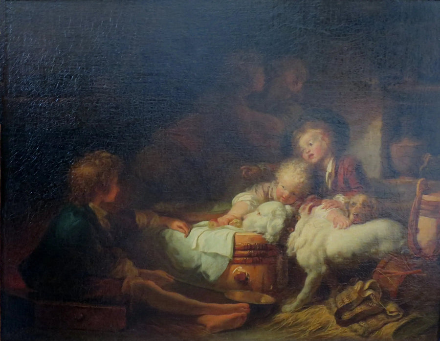 I bambini del contadino - Jean-Honoré Fragonard