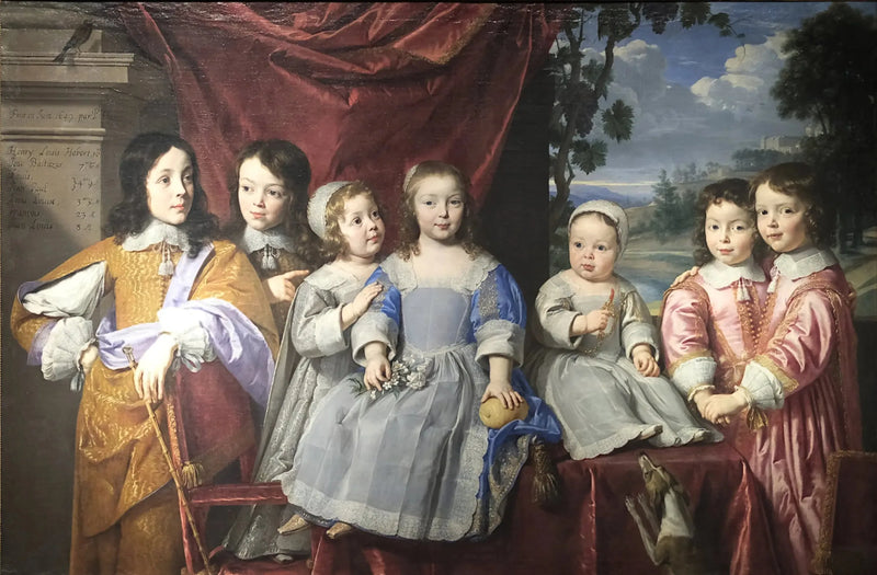 I bambini Habert de Montmor - Philippe de Champaigne