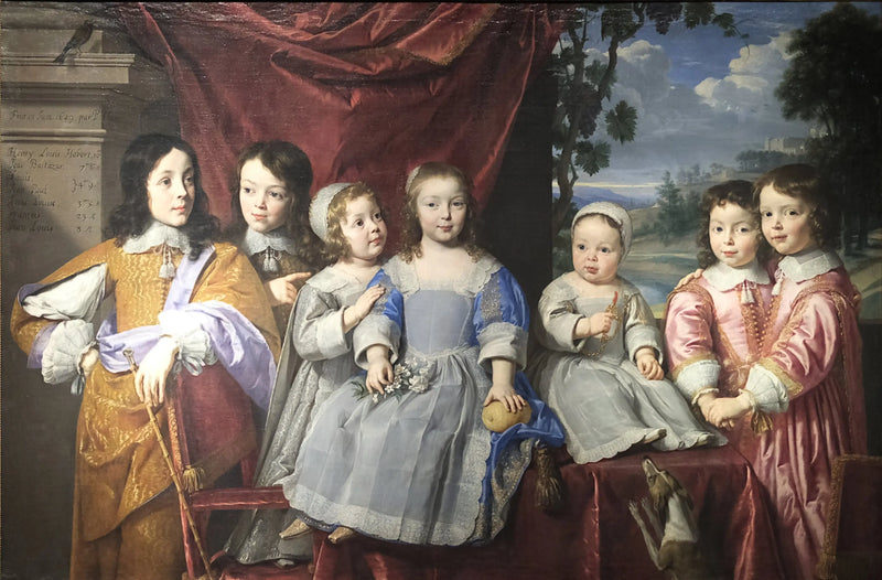 I bambini Habert de Montmor - Philippe de Champaigne