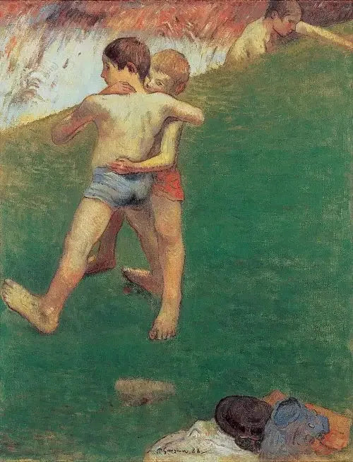 I Bambini che lottano - Paul Gauguin