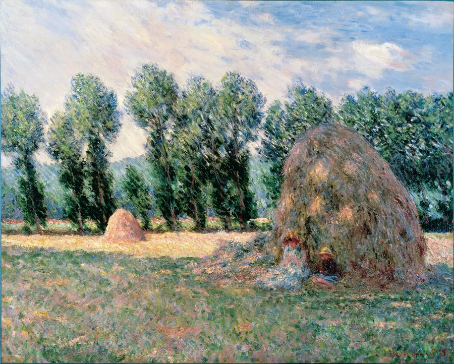 Gli scaffali - Claude Monet