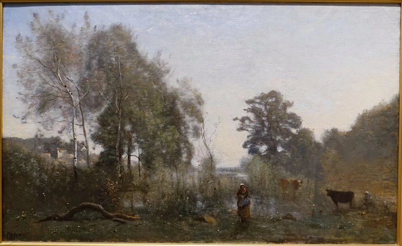 Gli stagni di Ville d'Avray - Jean-Baptiste Camille Corot
