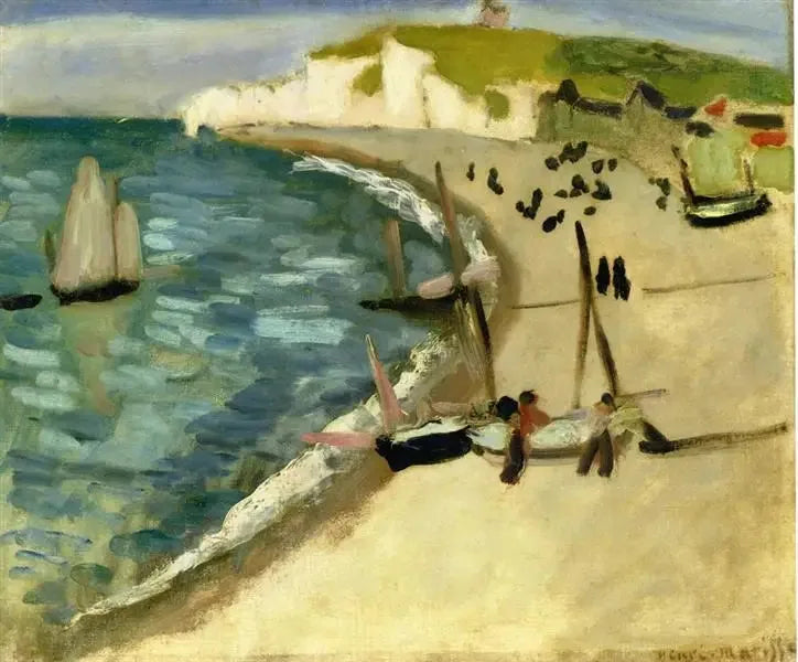 Le Falesie a Étretat - Henri Matisse