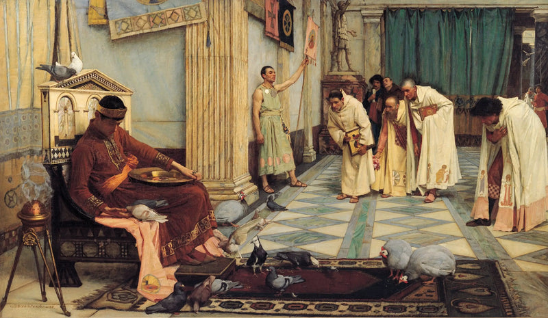 I favoriti dell'imperatore Onorio - John William Waterhouse