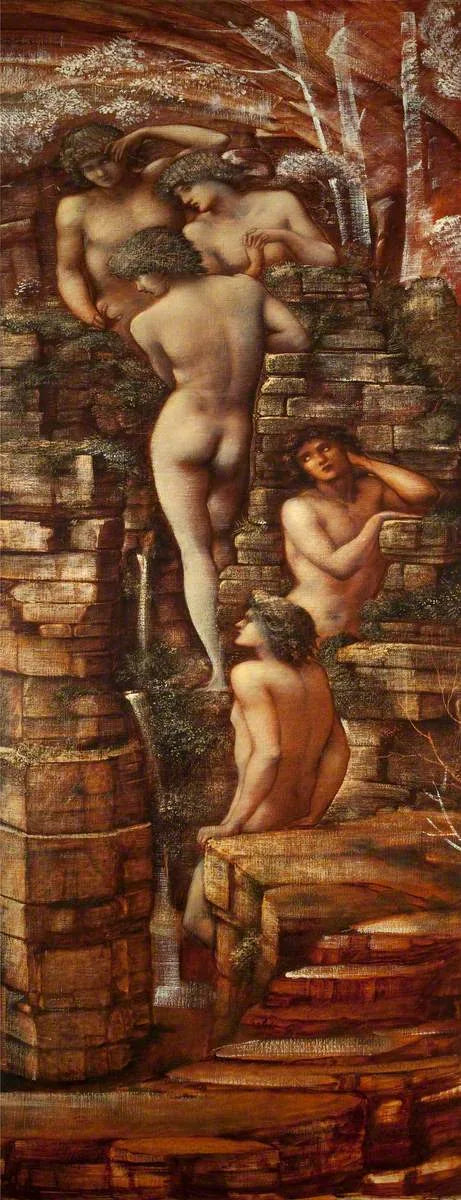 Le fate delle colline - Edward Burne-Jones