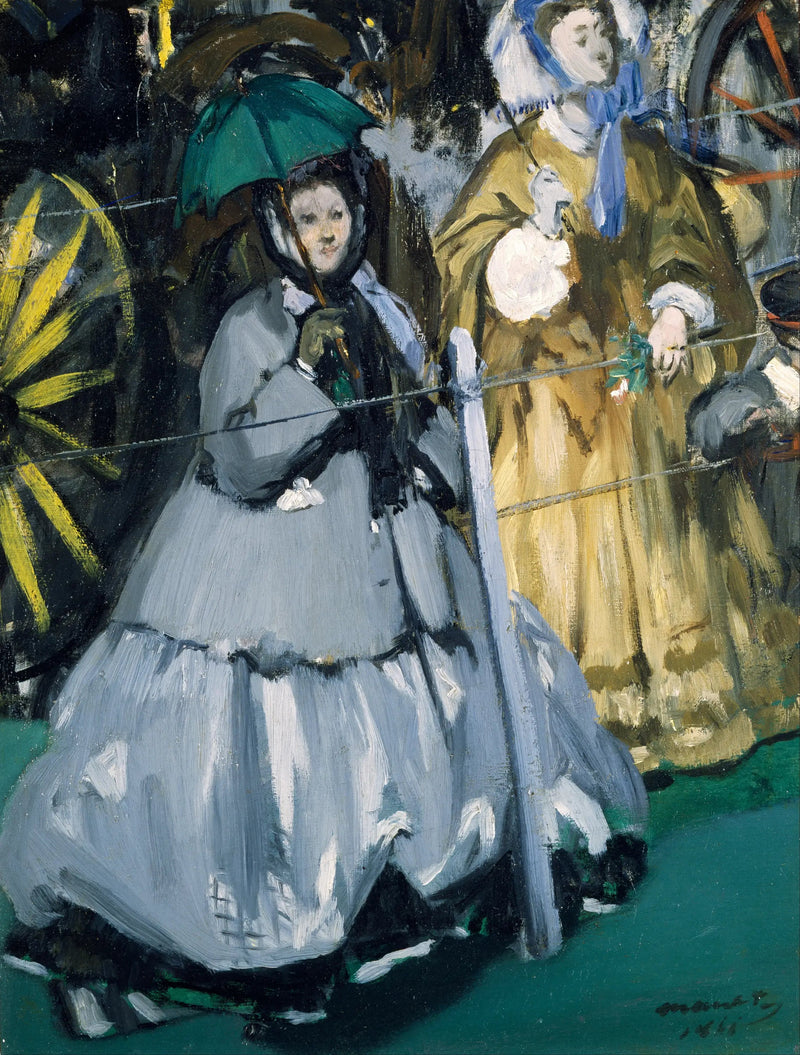 Le donne alle corse - Édouard Manet