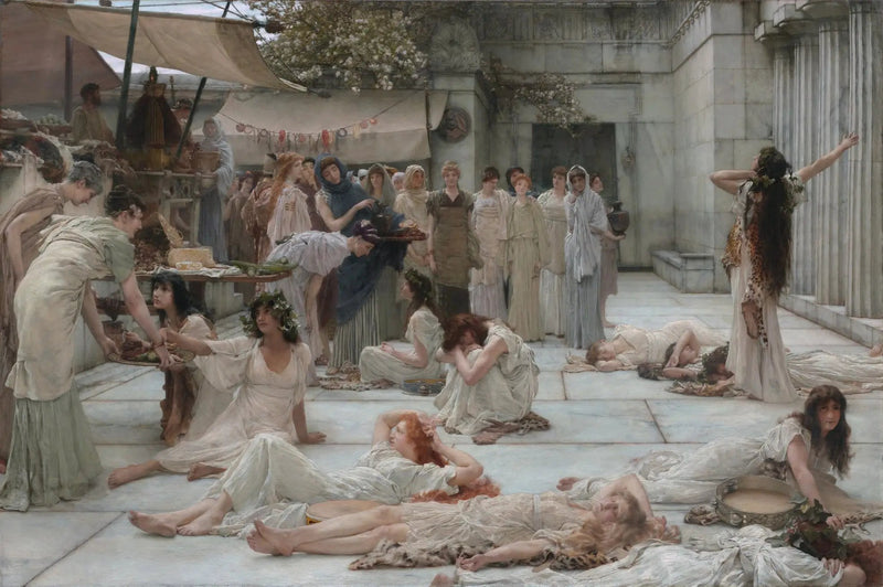 Le Donne di Amphissa - Lawrence Alma-Tadema