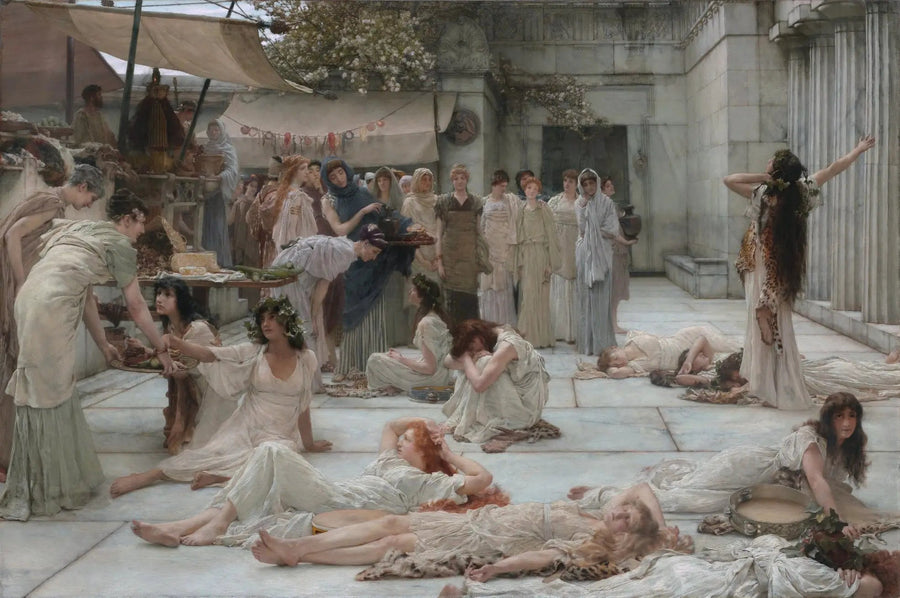 Le Donne di Amphissa - Lawrence Alma-Tadema