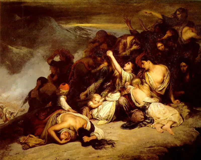 Le donne souliotes - Ary Scheffer