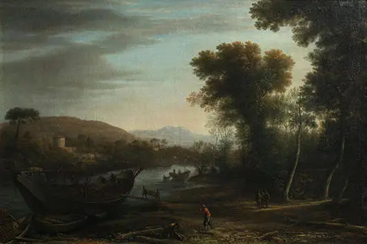 I tagliaboschi - Claude Lorrain