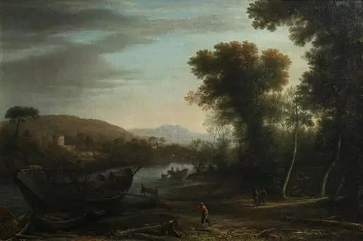 I tagliaboschi - Claude Lorrain