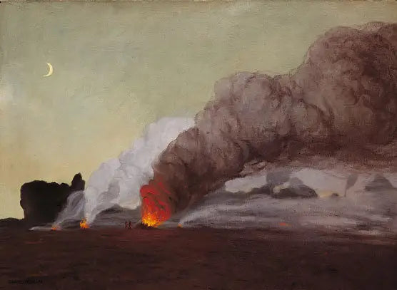 Les feux - Félix Vallotton - Alpha Reproduction