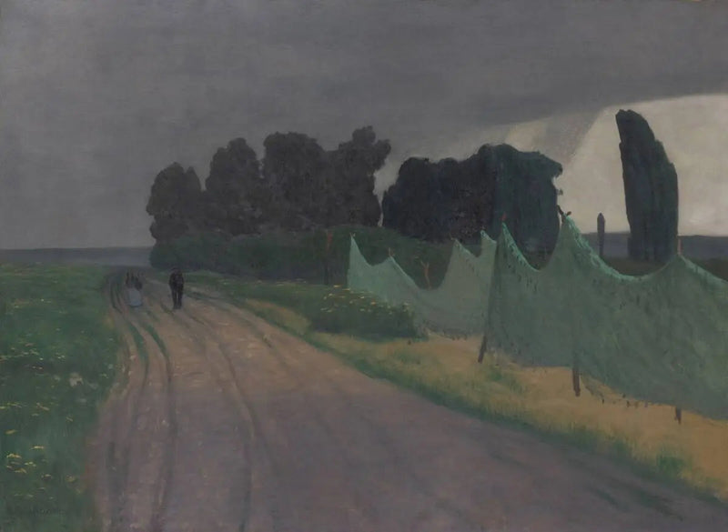I reticoli, Honfleur - Félix Vallotton