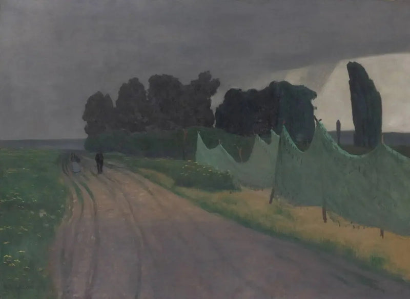 I reticoli, Honfleur - Félix Vallotton