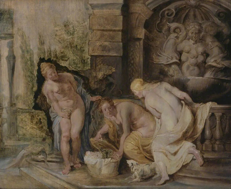 Le ragazze di Cécrope che scoprono Erichthonio - Peter Paul Rubens