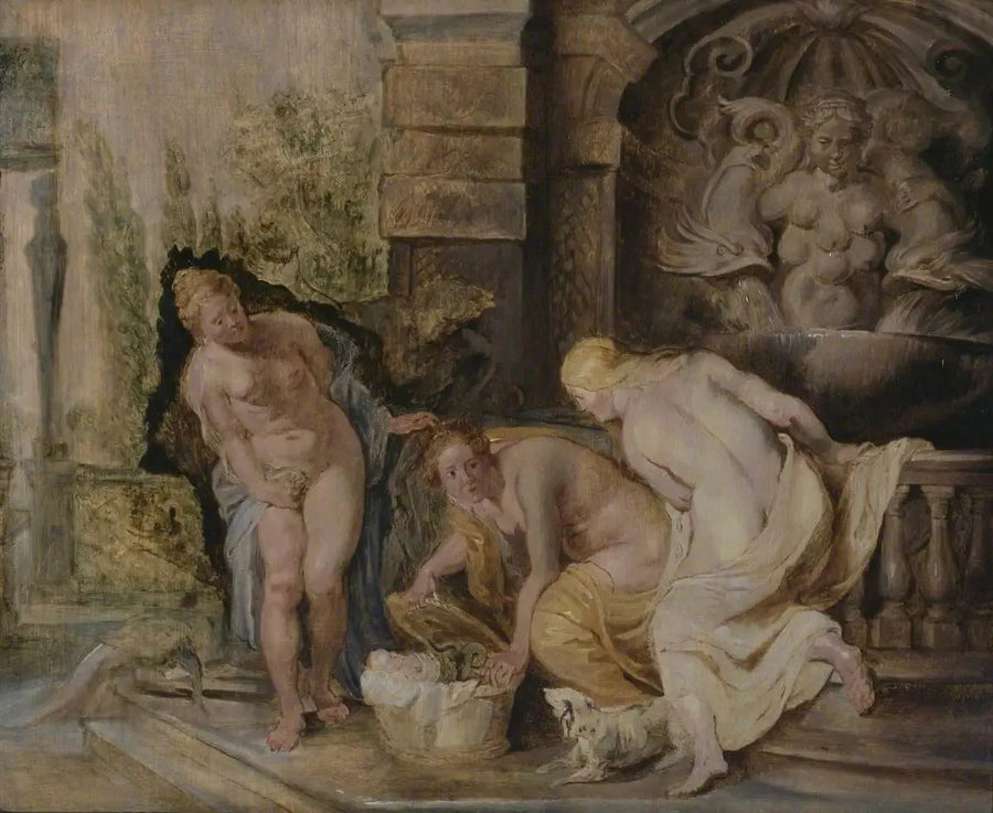 Le ragazze di Cécrope che scoprono Erichthonio - Peter Paul Rubens