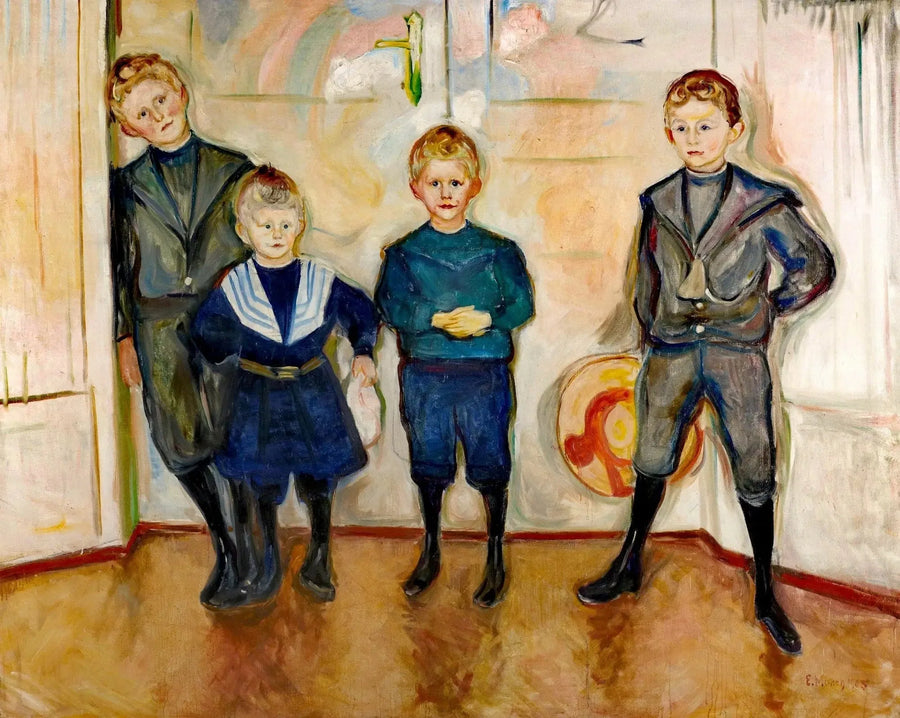 I Fils del Dott. Linde - Edvard Munch