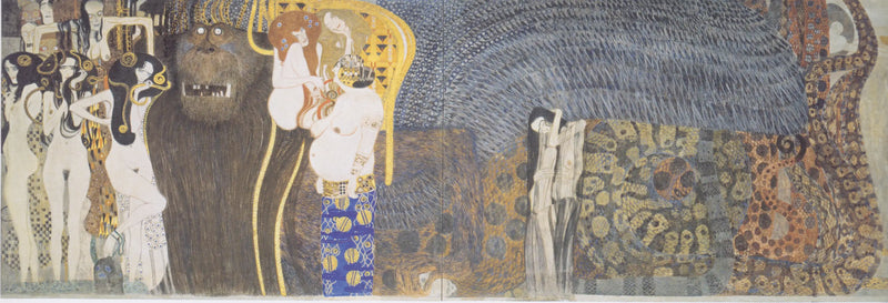Le Forze del Male e le tre Gorgoni - Gustav Klimt