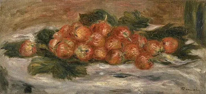 Le Fragole - Pierre-Auguste Renoir